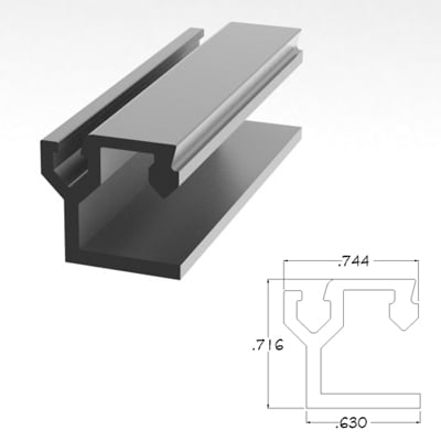 12CLPKRD - Pocket Reducer for 1/2 Glazing