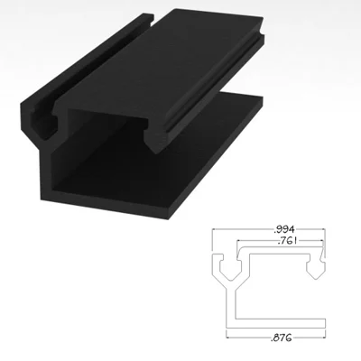 14BRPKRD - Pocket Reducer for 1/4 Glazing