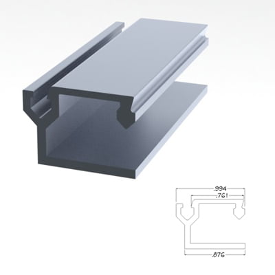 14CLPKRD - Pocket Reducer for 1/4 Glazing
