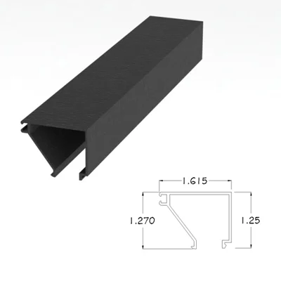250BRGS - 2 X 4.5 Glass Stop
