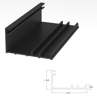 250BRVSB - Vinyl Sash Base