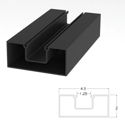 250SBRWJ - 2 X 4.5 Solid Wall Jamb
