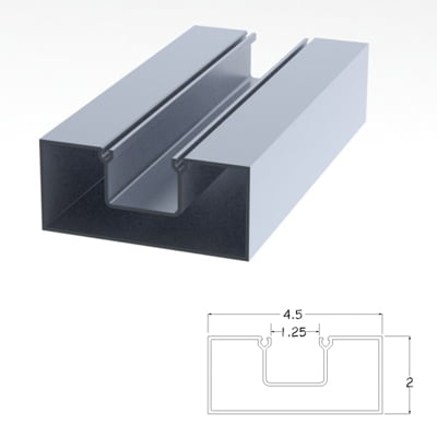 250SCLWJ - 2 X 4.5 Solid Wall Jamb