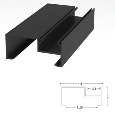 251BRWJ - 2 X 4.5 Wall Jamb