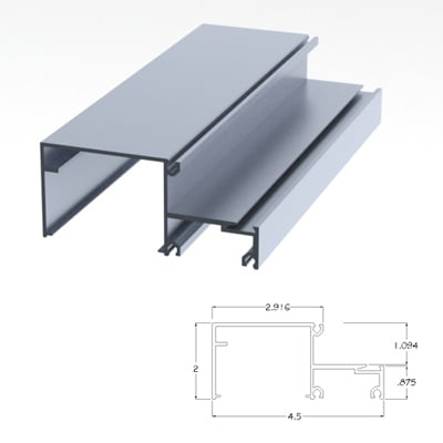 Offset Glazed System