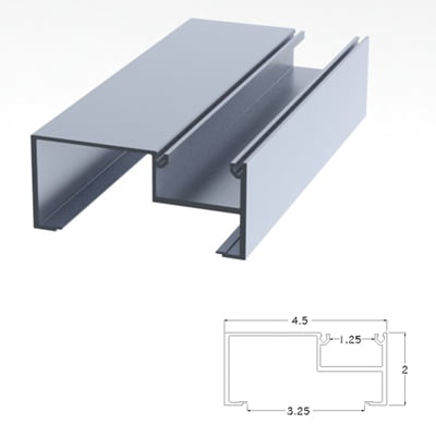 251CLWJ - 2 X 4.5 Wall Jamb