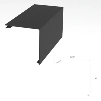 400BRFCP - 4 X 4 Flat Post