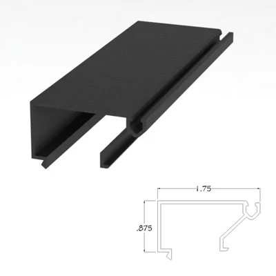 400BRGS - 1.75 X 4 Glass Stop