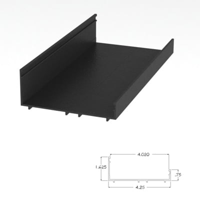 400BRSC - 1.75 X 4 Sill Can