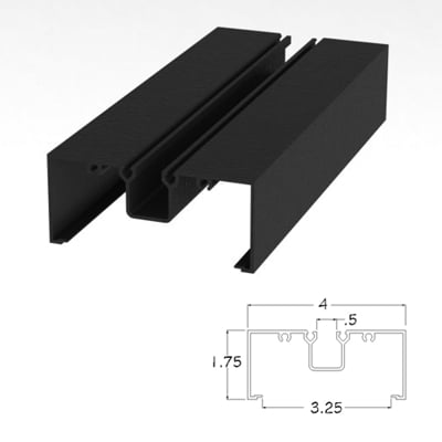 400BRWJSR - 1.75 X 4 Wall Jamb (SR)