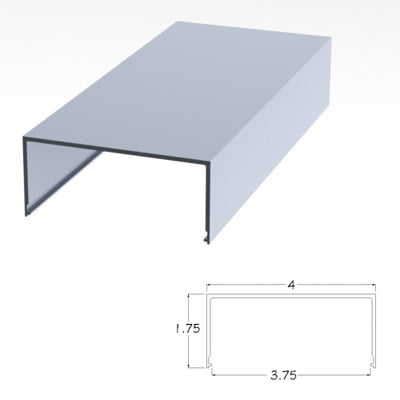 400CLDH - 1.75 X 4 Door Header