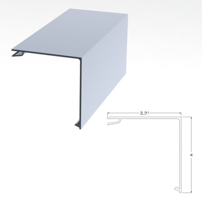 400CLFCP - 4 X 4 Flate Post