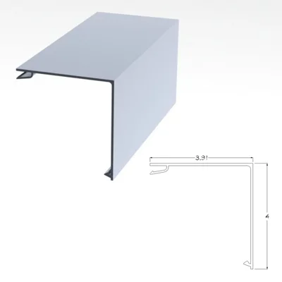 400CLFCP - 4 X 4 Flate Post