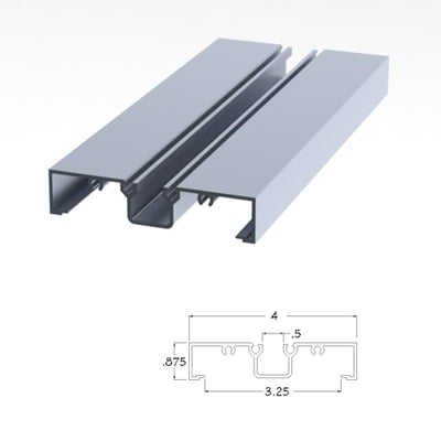 400CLHWJ - 7/8 Wall Jamb