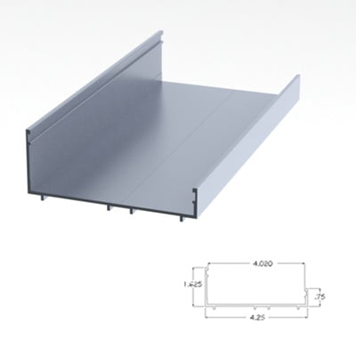 400CLSC - 1.75 X 4 Sill Can
