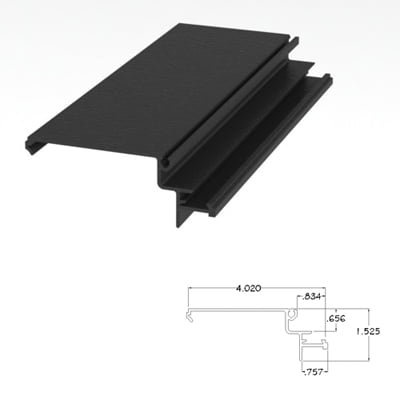401BRSCF - 1.75 X 4 Sill Can Filler