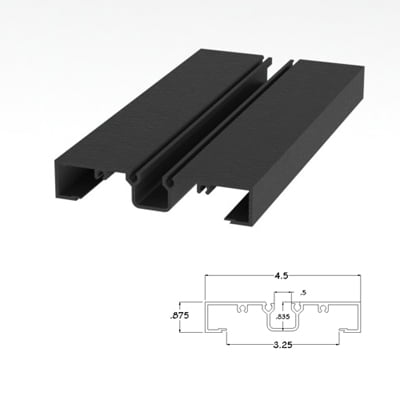 450BRHWJ - 1/2 Wall Jamb