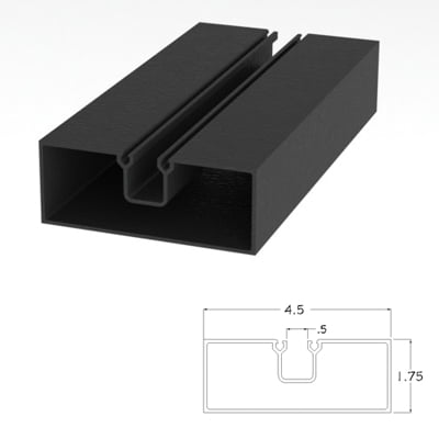 450BRSWJ - 1.75 X 4.5 Solid Wall Jamb