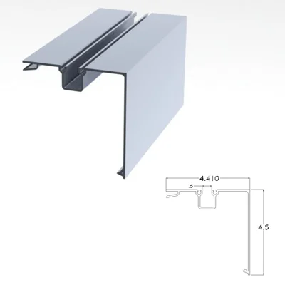 450CLSCP - 4.5 X 4.5 Single Pocket Corner Post