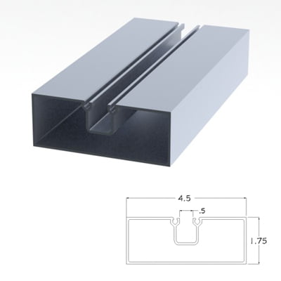 450CLSWJ - 1.75 X 4.5 Solid Wall Jamb