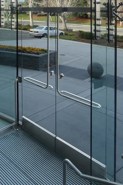 glass door panic systems