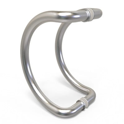 C-Pull Handle Brushed Stainless Steel