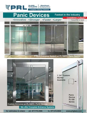 What’s So Great about PRL’s All Glass Fire Exit Doors? Fire Exit Doors