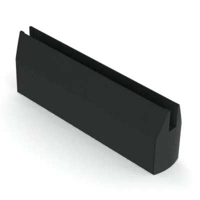 PL150BLK - PL-150 Wet-Set Door Rails