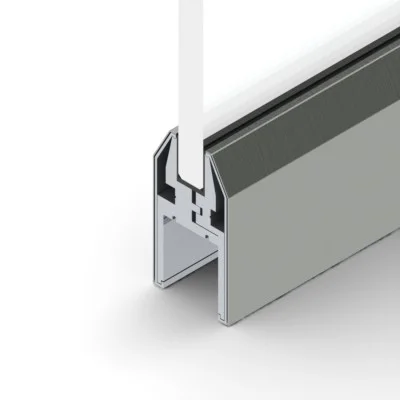 PL175DSBS - PL-175 Dry-Set #4 Brushed Stainless Steel Rail