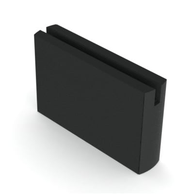 PL600DSBR - PL-600 Dry-Set Door Rails