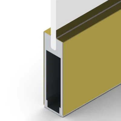 PL600SB - PL-600 Satin Brass Rail