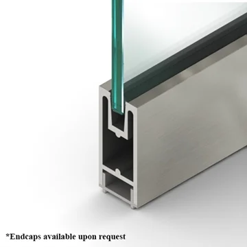 Rapid Dry Set Sidelite Rail Square Clear Anodize