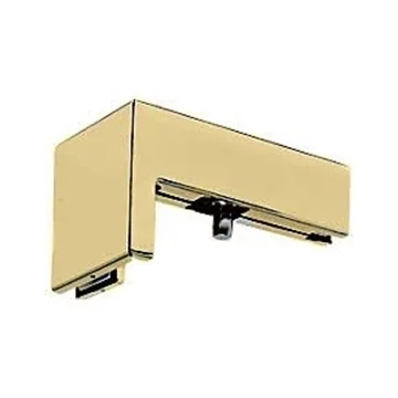 TVS 90 Degree Sidelite Transom Pivot Bracket Satin Brass